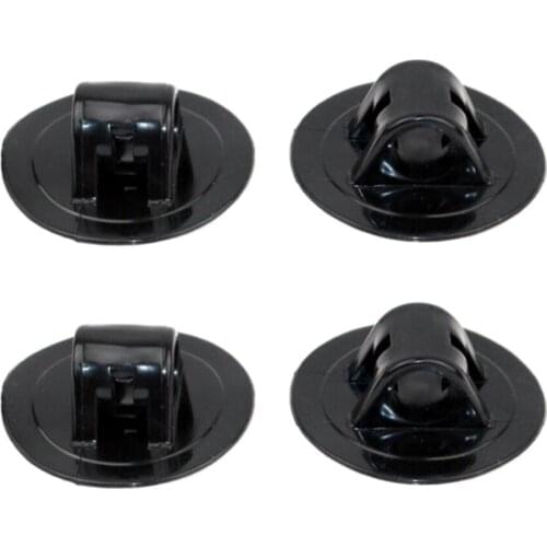 4 Pack Inflatable Kayak Boat Engine Holder Motor Mount Bracket Clip Stand