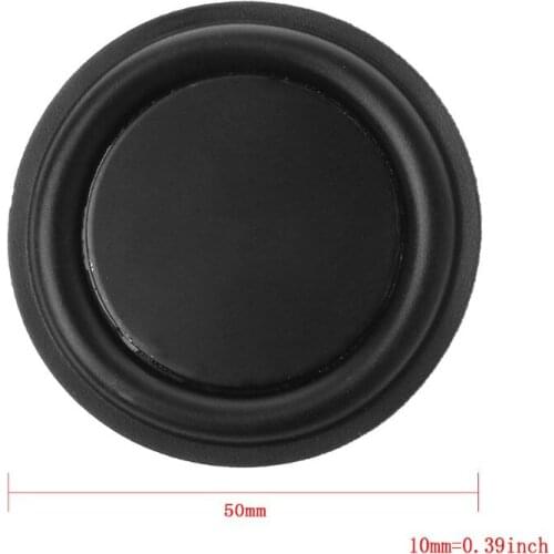 50mm Passive Radiator Subwoofer Speaker Vibration Membrane Bass Rubber Woofers