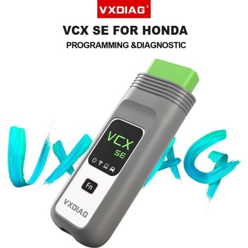 New VXDIAG VCX SE Auto Diagnostic Tools For Honda HDS ECU Programming OBD2 Code Reader Scan tool Full System Diagnosis ABS Reset
