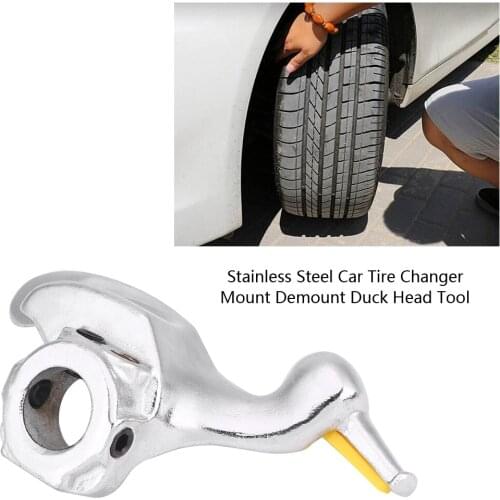 Stainless Steel Car Tire Changer Mount Demount Duck Head Tool Diameter 30mm
