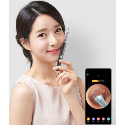 Wireless WiFi Ear Pick Otoscope Luminous Visual Camera Borescope Luminous Ear Wax Cleaning Teeth Oral Inspection Health Care