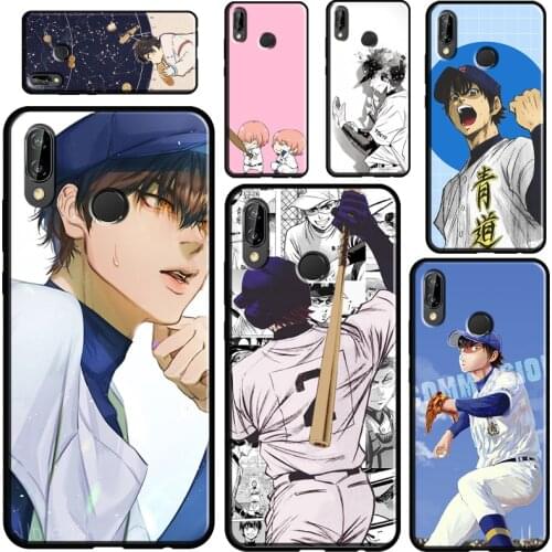 Sawamura Eijun Diamond no Ace Case For Huawei P30 Lite P40 P20 Pro Mate 20 Lite P Smart Z 2019 2021 Nova 5T Cover Shell