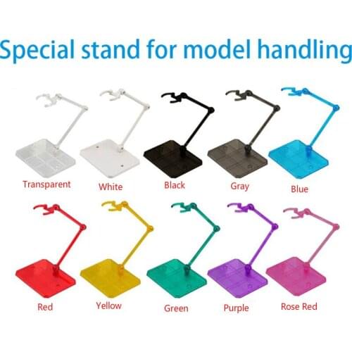 10Pcs/lot Action Figure Base Suitable Display Stand Bracket for 1/144 1/100 Hg/rg Sd Rabot/animation Stage Act Suit New Arrival