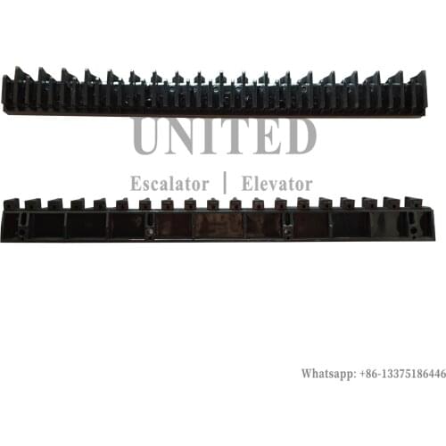 Escalator Black Plastic Demarcation XAA455K1 L321mm W31mm 38 Teeth