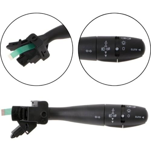 Q9QD Indicator Turn Signal Switch Part AUTO Function For Citroen Picasso C2 C3 C4 C5