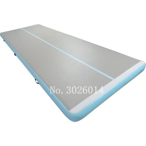 Free Shipping 6*1*0.2 m Inflatable Air Track Tumbling Mat Inflatable Gym Air Track Gymnastics Air Floor Mat for Home With a Pump