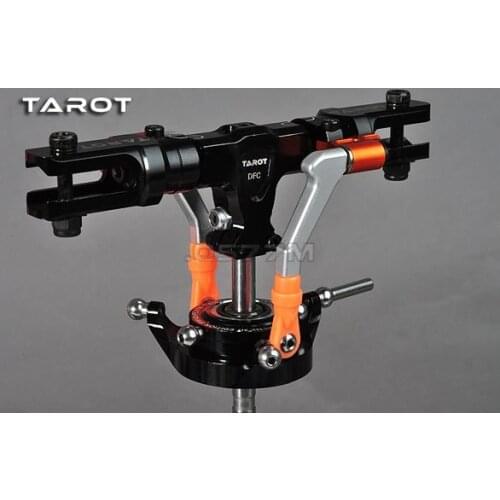 New! 450 Flybarless Helicopter Part Tarot Split type DFC Main rotor head Black orange silver TL48025-01 TL48025-02 TL48025-03