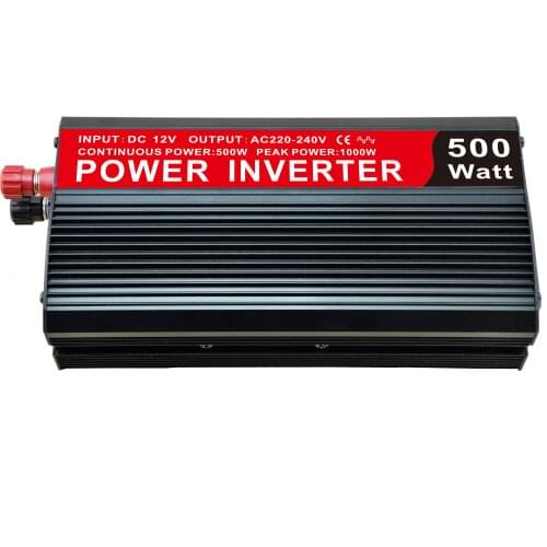 Cooling by smart fan 12V 230V DC to AC 500W600W Car Power Inverter