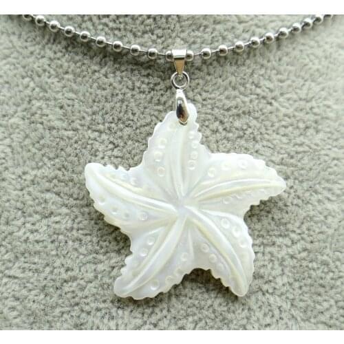 Wholesale Natural Freshwater flower Quartz crystal shell charm Pendants For diy Jewelry making Necklace Accessories