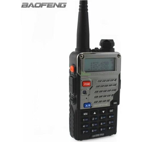 BaoFeng Walkie Talkie UV-5RE Plus Portable Ham Amateur Handheld Two Way Radio Dual Band 136-174&400-520MHz Radios VHF UHF