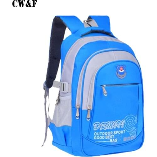 New fashion style primary junior high school Grade 1-9 backpack girls boys school bags office & school supplies