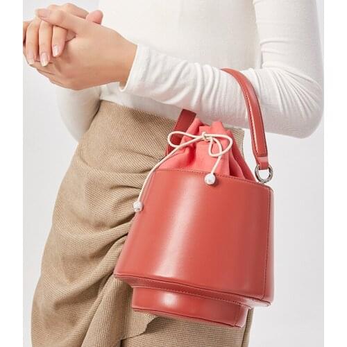 OUSSON Leisure Large Capacity One-Shoulder Messenger Bag Fashion Tote Handbag Bags Multifunctional Bucket Bag For Women 2021