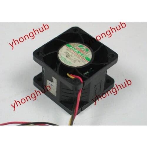 MAGIC MGA4012UB-O28 DC 12V 0.55A 3-wire 40x40x28mm Server Cooling Fan