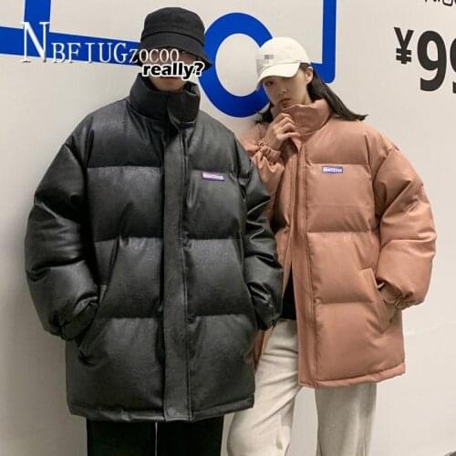 Winter Parka Warm Overcoat Windproof Motorcycle Female Clothes Korean Style Parkas Coats