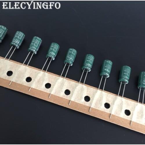 10Pcs/50Pcs 220uF 10V220uf SUNCON(SANYO) WL Series 6.3x11mm Low Impedance Long Life 10V220uF Aluminum Electrolytic Capacitor