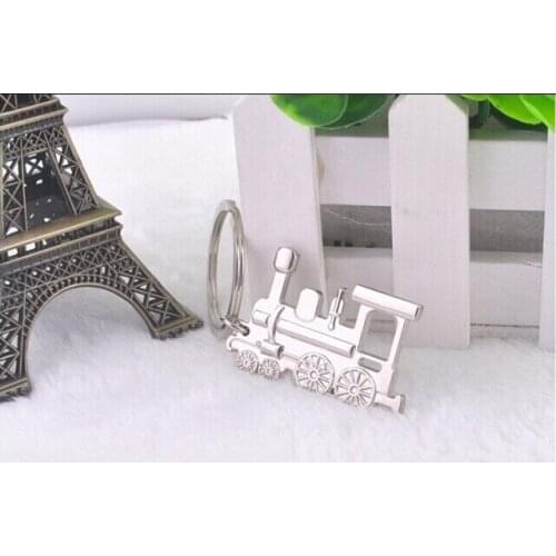 FREE shipping by FEDEX 100pcs/lot 2014 Wholesale Zinc Alloy Locomotive Keyring Metal Vintage Train Pendant Keychain