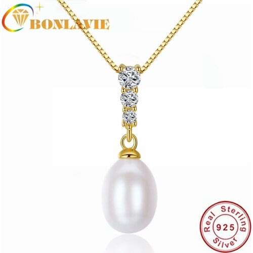 BONLAVIE Pearl Necklaces For Women