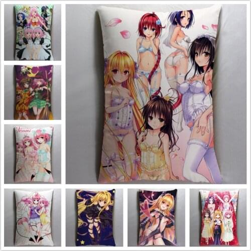 Anime Manga To Love Ru 40*60cm Pillow Case Cover Seat Bedding Cushion 007
