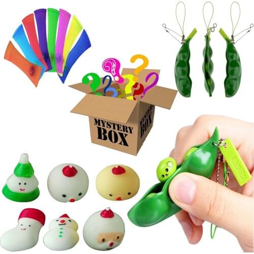 Squishy Squeeze Bean Pea Expression keychain Pendant Ornament Stress Relieve Decompression Toys Antistress