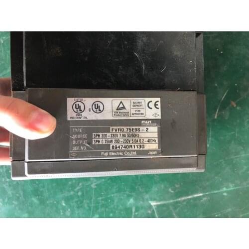 FVR0.75E9S-2 inverter Good appearance 90% new ,90 days warranty , in stock free shipping