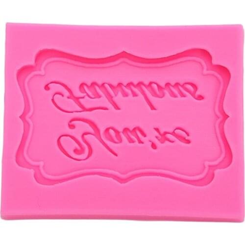 Letter you're Fabulous Chocolate Cake Decorating Tools DIY Baking Fondant Silicone Mold E522