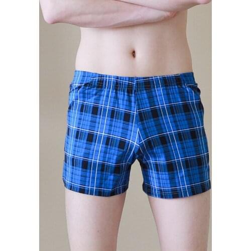 Board Shorts Summer Mens Surf Board PlaidPrint Swimwears Swimming Beachwear Jogging Running Quickk Dry Plus Size Board Shorts