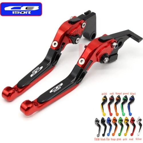 CNC Adjustable Folding Extendable Motorcycle Brake Clutch Levers For HONDA CB150R CB 150R 2017-2018