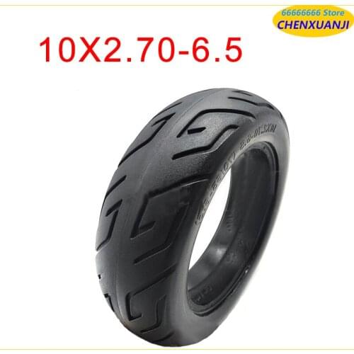 10 Inch 10x2.70-6.5 Solid Tyre 70/65-6.5 Thickening Tire for Ninebot g30 max Electric Scooter Balance Car Parts
