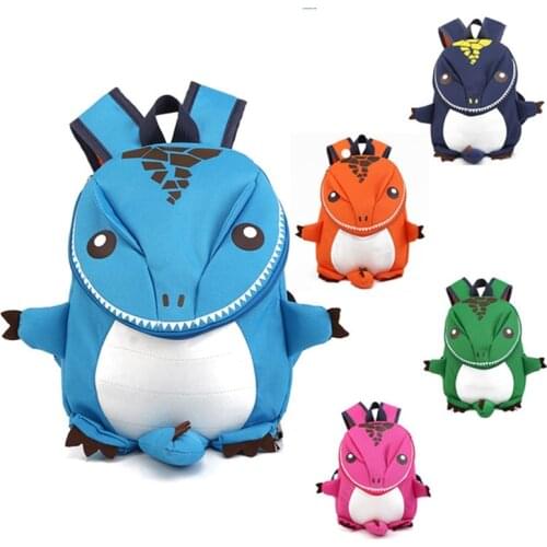 Animal School Bag 3D Dinosaur Backpack Kids Children Mochila Cartoon Kindergarten Student Backpacks Boys Girls Shoulder Bags