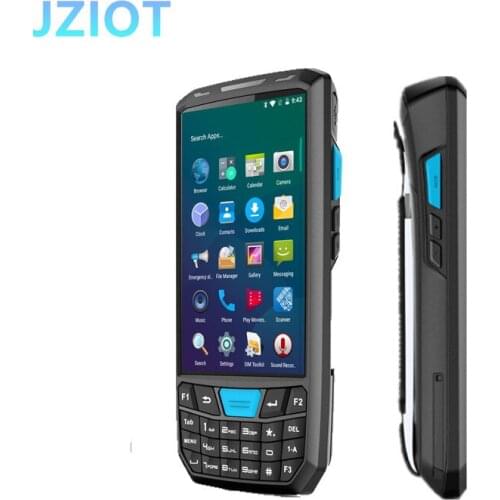 JZIOT V80 1D Barcode scanner, 13.56MHZ HF RFID Reader, GPS, Wi-Fi/GPRS wireless Rugged Handheld PDA