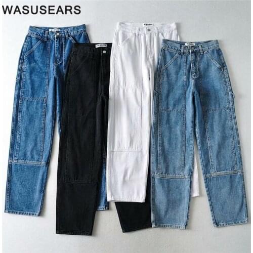 Женские прямые джинсы Wasusears China At AliExpress