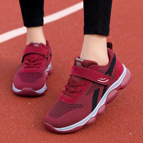 2021 Sneakers for Woman Casual Vulcanized Shoes Womens Breathable Flat Female Walking Mesh Anti-slip Sneakers Zapatillas Mujer