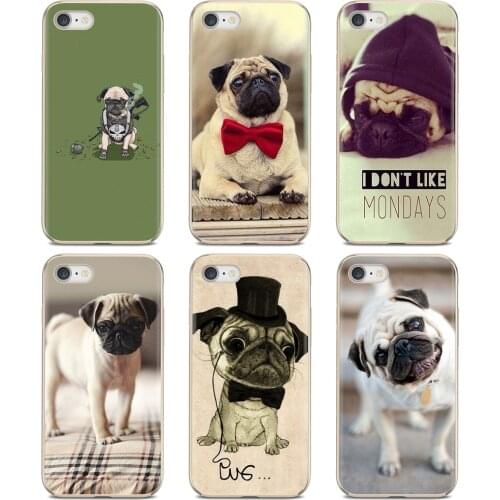 2018 new Cute cartoon pug Good Silicone Phone Case For Samsung Galaxy J1 J2 J3 J4 J5 J6 J7 J8 Plus 2018 Prime 2015 2016 2017 EU