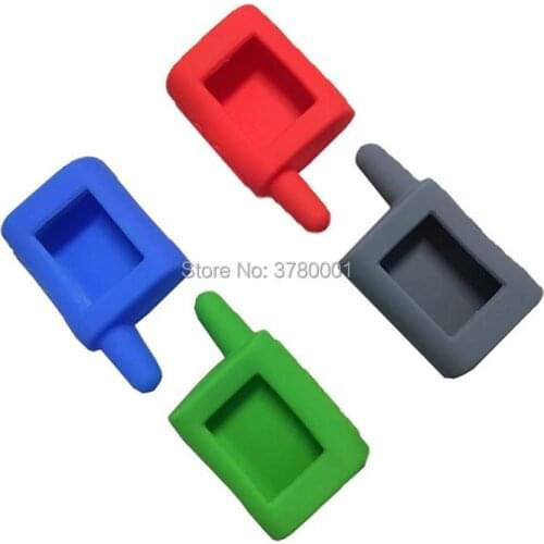4 PCS/lot MA Silicone key case for SCHER-KHAN Magicar A B LCD remote control two way car alarm SCHER KHAN Magicar MA MB
