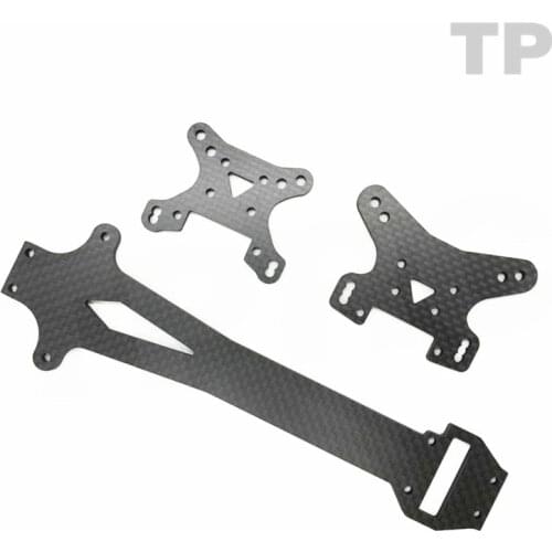 LC RACING 1/14 Carbon Fiber Shock Absorber, Front and Rear Shock Absorbers, Second Floor PlateRC Car Upgrade parts