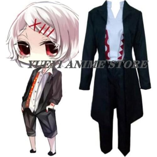 Anime Tokyo Ghoul Suzuya black Cosplay Costume Halloween Christmas Party Suits Adult Outfit Clothing