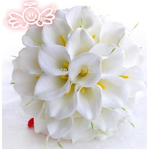 Bouquet Fleur Mariage Elegant Lily Wedding Bouquet Wedding Flowers Bridal Bouquets Flowers Wedding Decorations Party Supplies