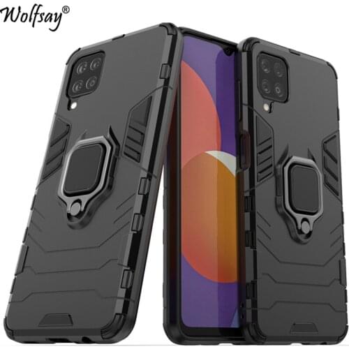 For Samsung Galaxy M12 Case Bumper Armor Magnetic Suction Stand Full Cover For Samsung M12 Case Cover For Samsung M12 6.5 inch
