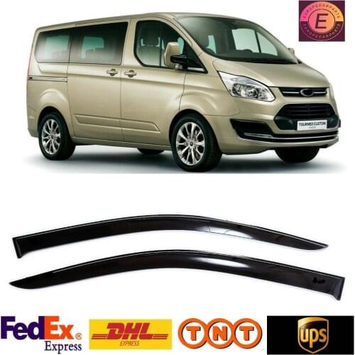 For Ford Tourneo/Transit Custom 2014➔ Window Visors Side Rain Guard Vent Deflectors 2 pieces