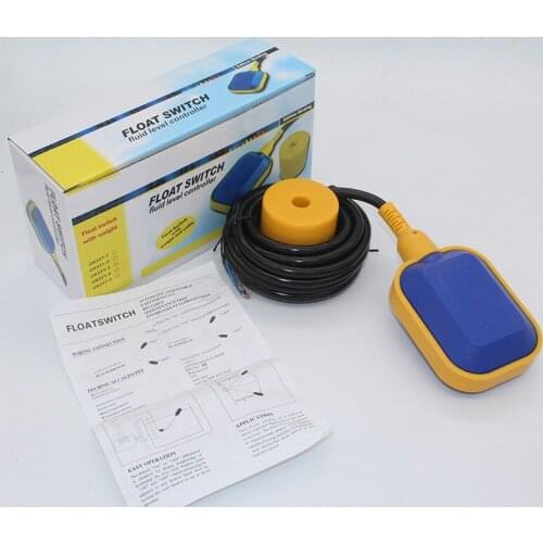 Water tank Float switch, water level switch, Water tower switch up and down switch with a 4m cable