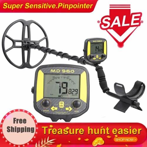 Professional Metal Detector Underground Depth Scanner Search Finder Gold Detector Treasure Hunter Detecting Pinpointer MD-960