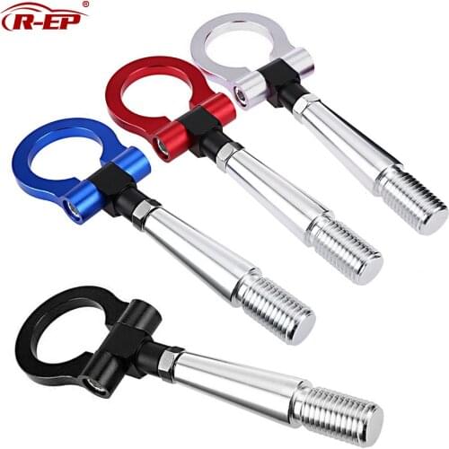 R-EP Tow Hook Jdm Folding Ring Screw On Front Rear Bumper For Nissan 350Z 370Z GTR