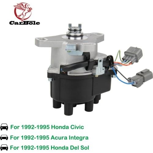 GM Car Ignition Distributor For Honda 92 95 Civic Del Sol Chevy Acura Integra B16A-OBD1 B16A2-V-TEC-TD44U TD68U 30100-P30-006