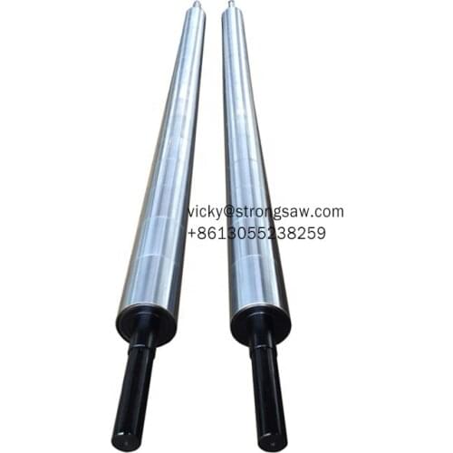 Customized chrome-plated arc roller knitting machinery accessories stainless steel spreader roller knife roller