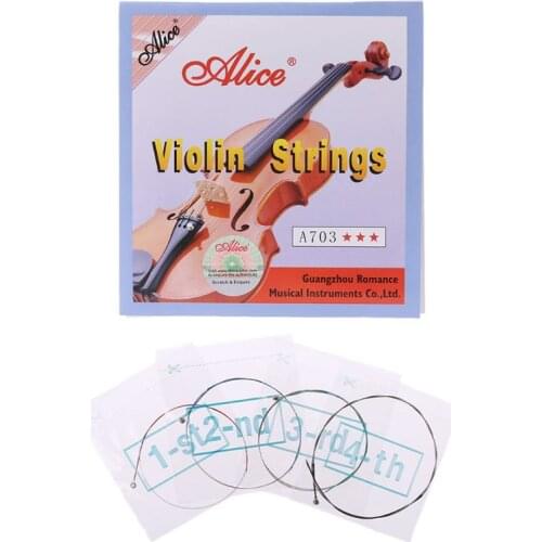 Alice A703-1 E Violin String for size 1/8 1/4 1/2 3/4 4/4