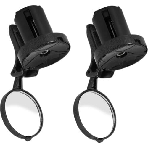 Bike Accessories Bike Rearview Flexible Glass Lens Mirror Side Safety Rear Cycling Bicycle View Mirror Rear Mirror For Bicycle