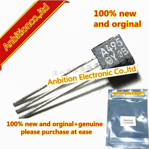 10pcs 100% new original A495 2SA495 PNP TO-92 MOS SILICON PNP EPITAXIAL in stock