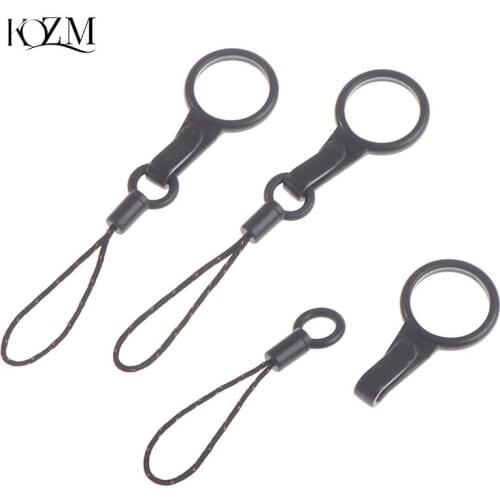 10pc Phone Short Rope DIY Accessories Pendant Buckle Hanging Head Key Straps