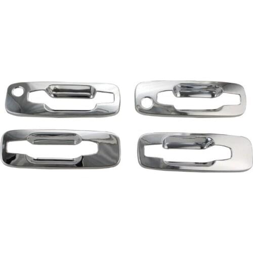 4PCS Abs Chrome plated Door Handle Bowl Covers Trim FOR Nissan X-Trail 2000-2010 T30 Accessories Car modification