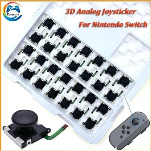 50pcs/Lot Sensitive 3D Analog Sensor Comfortable Joystick For Nintendo Switch NS Joy-Con Controller accessories